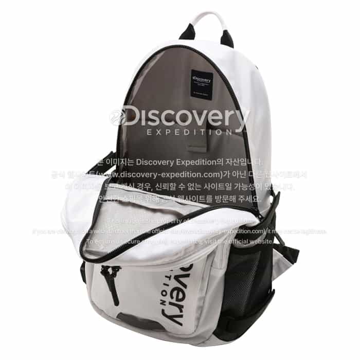 디스커버리 익스페디션(DISCOVERY EXPEDITION) 라이크(LiKE) 백팩-WHITE COLOR