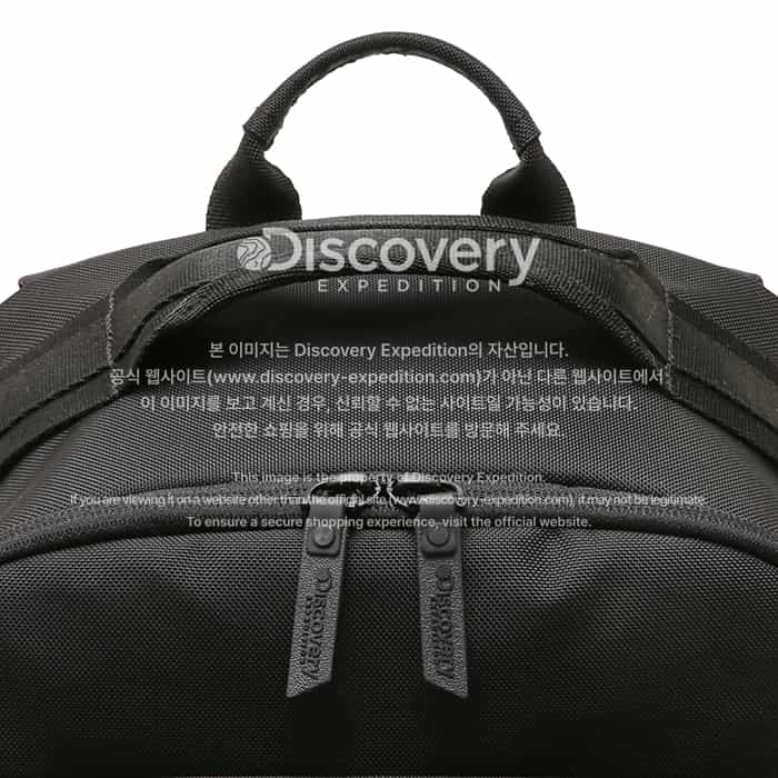 디스커버리 익스페디션(DISCOVERY EXPEDITION) 유에스비(USB) 백팩-BLACK COLOR