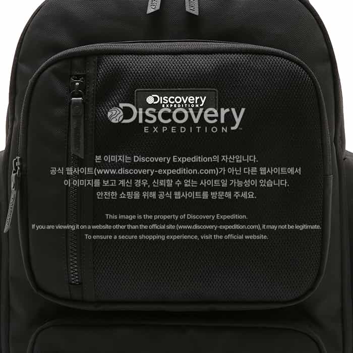 디스커버리 익스페디션(DISCOVERY EXPEDITION) 유에스비(USB) 백팩-BLACK COLOR