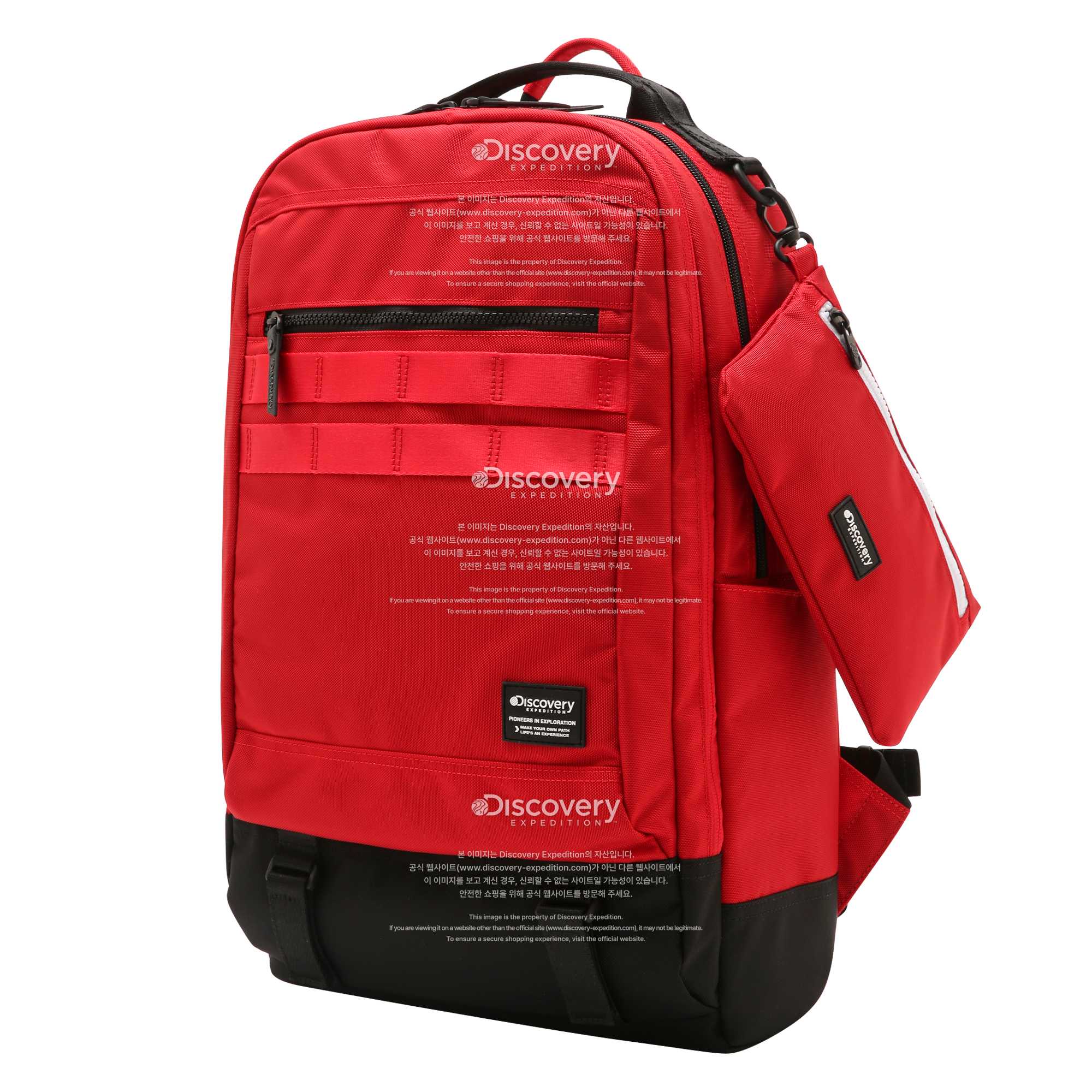 디스커버리 익스페디션(DISCOVERY EXPEDITION) 플랫폼(PLATFORM) 2.0 백팩-RED COLOR