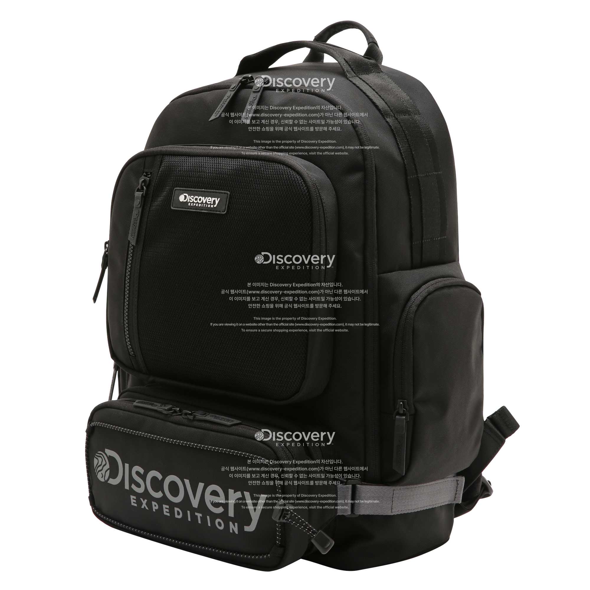 디스커버리 익스페디션(DISCOVERY EXPEDITION) 유에스비(USB) 백팩-BLACK COLOR