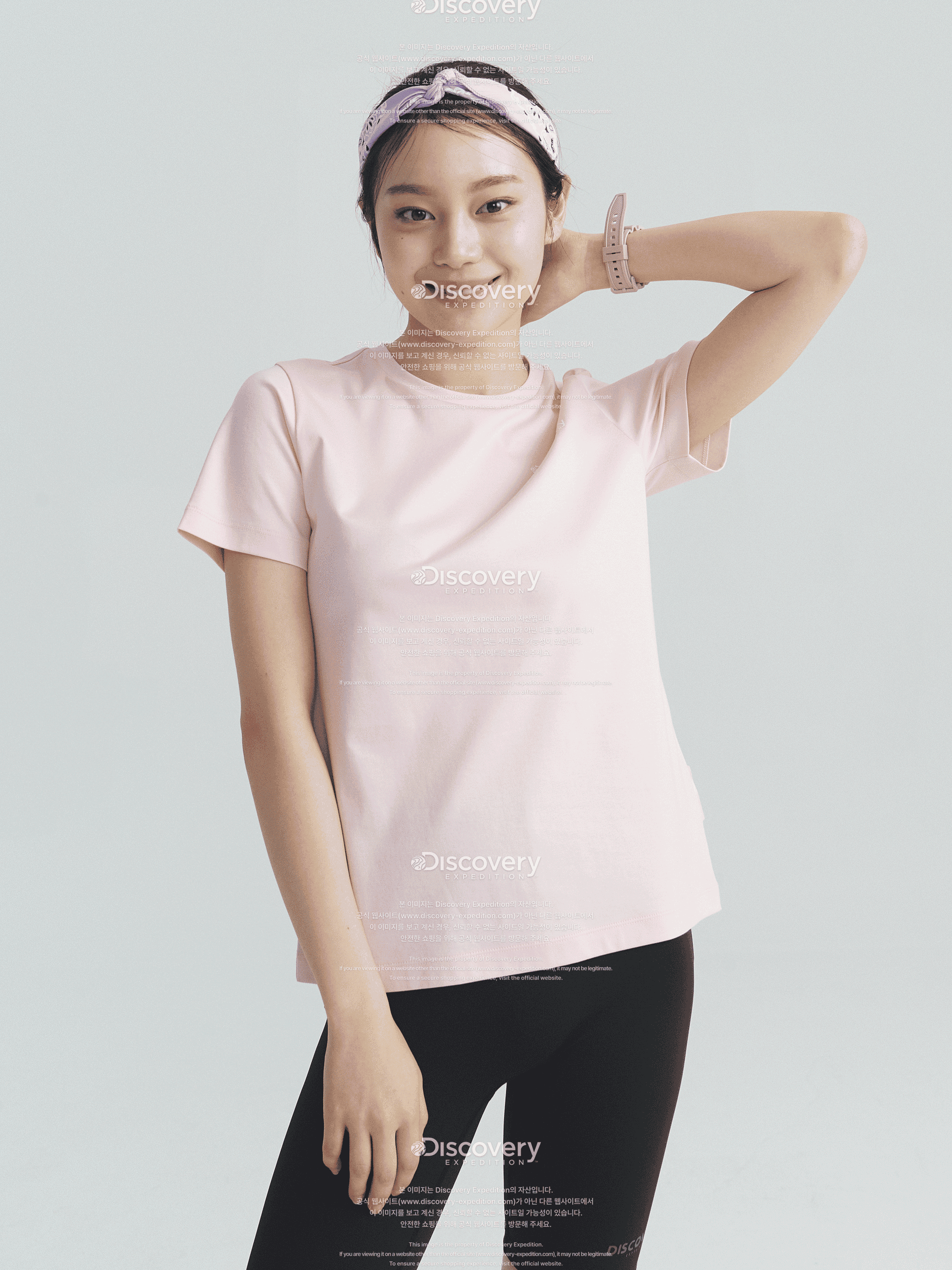애슬레저 여성 반팔티셔츠