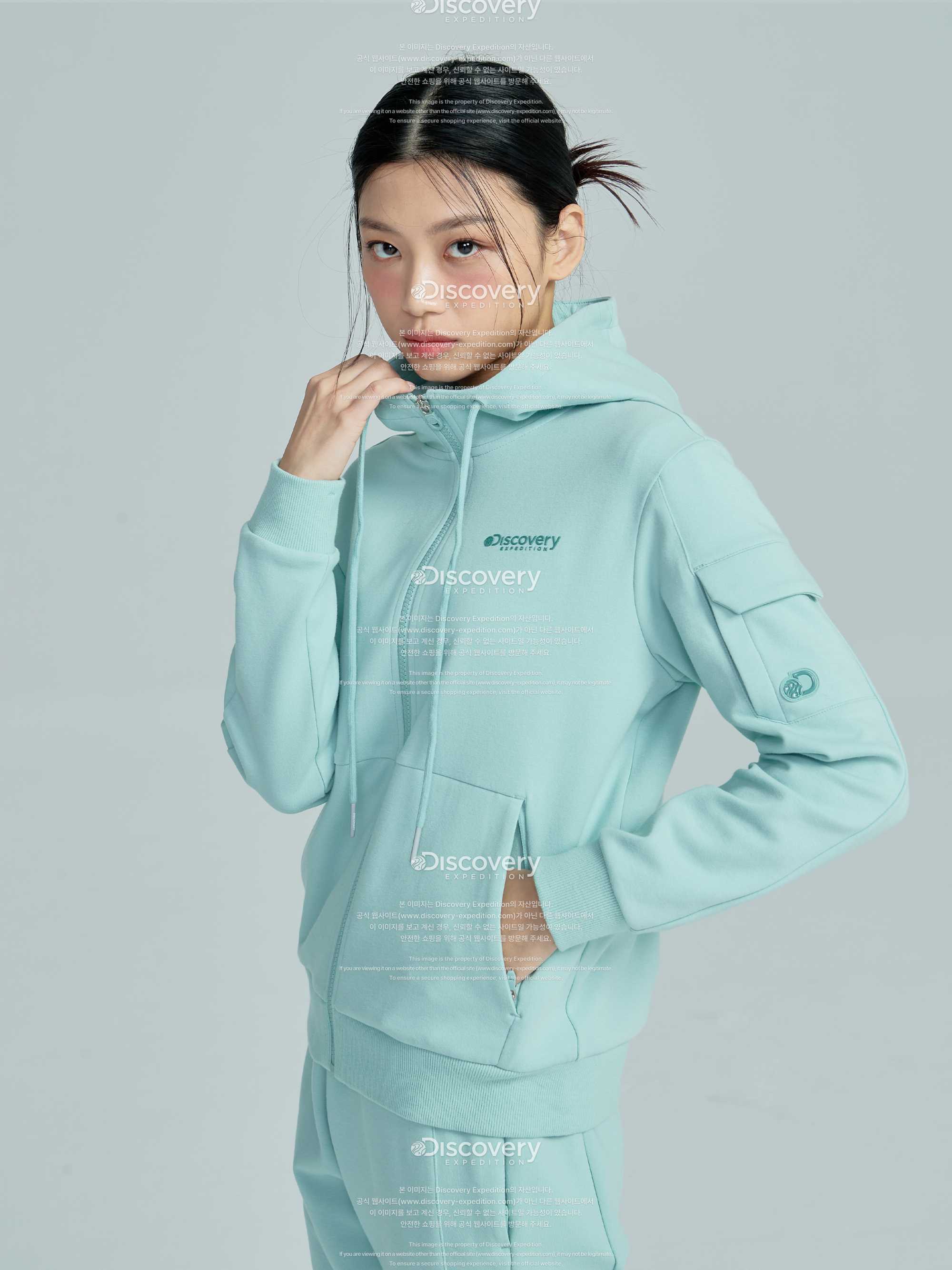 카고포켓 여성 트레이닝 자켓