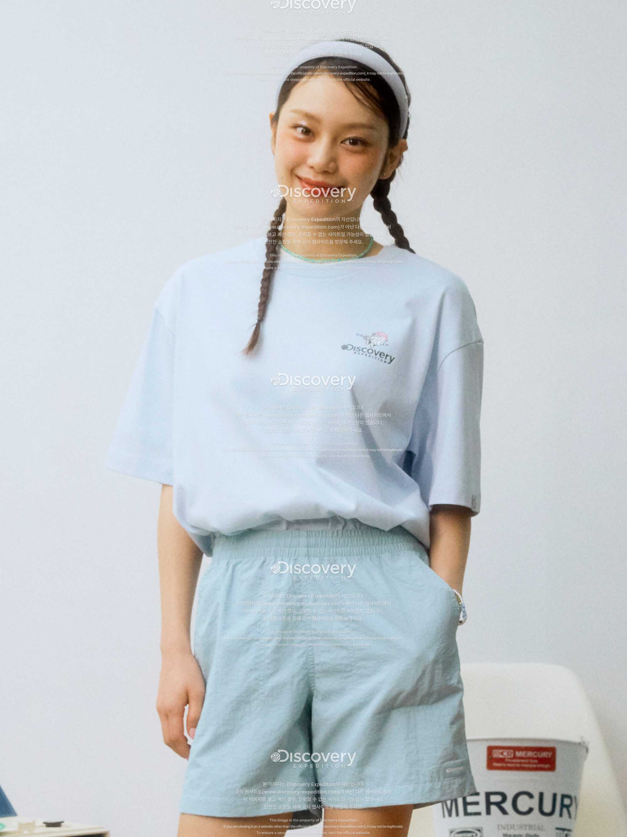 디커맨 워터그래픽 반팔티셔츠